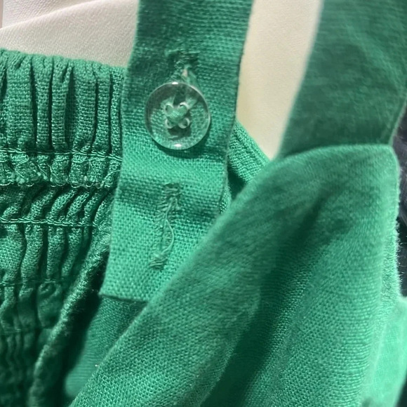 Universal Thread Linen Tie Front Cropped Adjustable Straps Tank Top Size XXL NWT - Picture 8 of 11